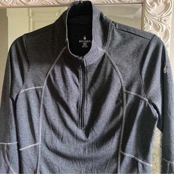 Spyder Women’s Ski half zip jacket long sleeve size M (10-12) new without tags. - Picture 11 of 11
